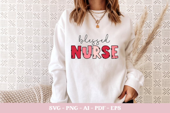 Blessed Nurse Svg, Nursing Svg File