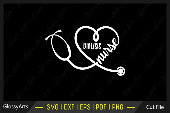 Dialysis Nurse Svg Printable Cut File for Crafts