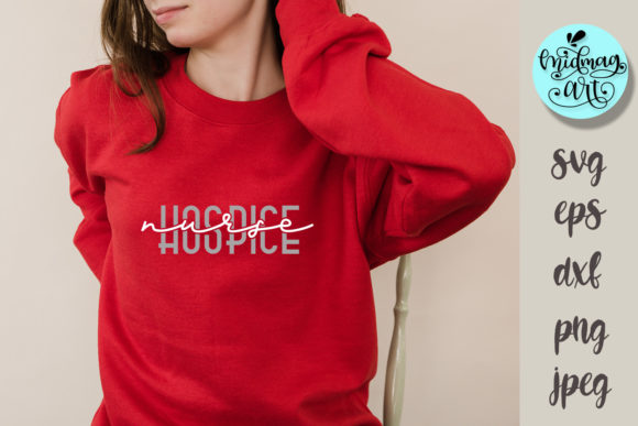 Hospice Nurse Svg for Crafts and Graphics