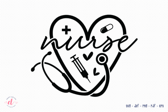 Nurse Nurse SVG Design for Crafts and Graphics