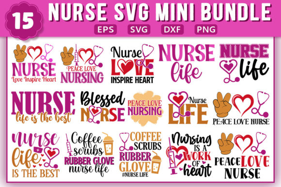 Nurse SVG Mini Bundle Review