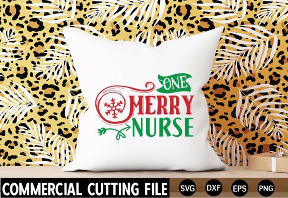 One-Merry-Nurse SVG: Graphics and Crafts in One