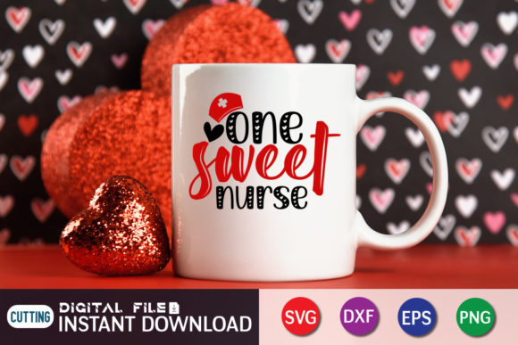 One Sweet Nurse SVG: Graphics for Crafts
