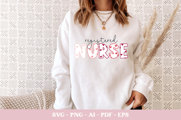 Registered Nurse Svg, RN Cut File