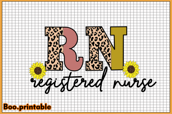 RN Registered Nurse SVG Graphics and Crafts