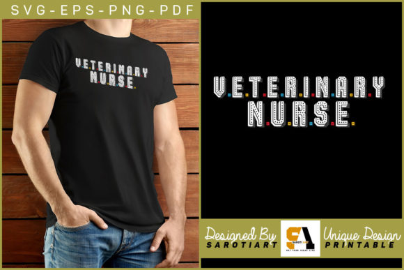 Veterinarian Nurse Svg Design Printable